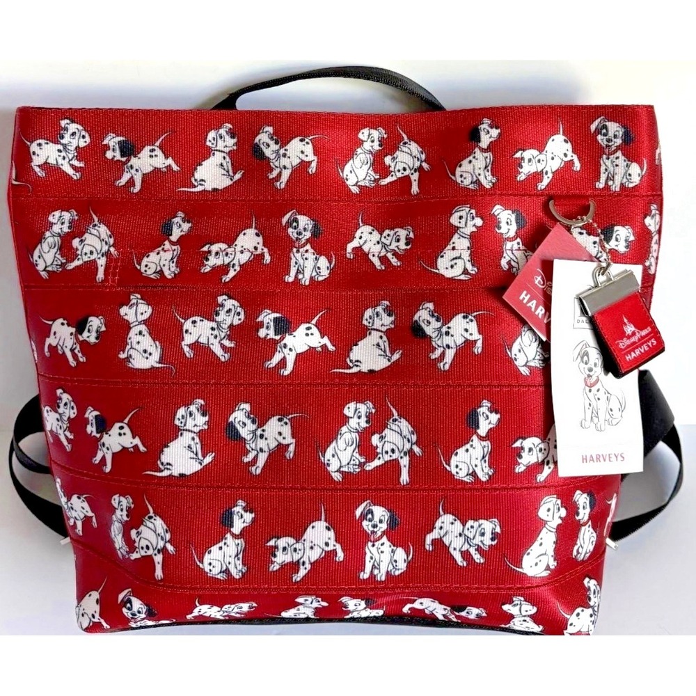 2026 Disney Parks Harveys 101 Dalmations Backpack Bag Purse NEW With Tags